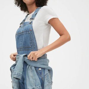 Gap Relaxed Denim Overalls